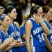 The Saginaw Nouvel girls basketball team during the trophy presentation on Saturday, March 16. Daniel Brenner I AnnArbor.com